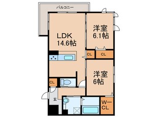 Tiedeurの物件間取画像